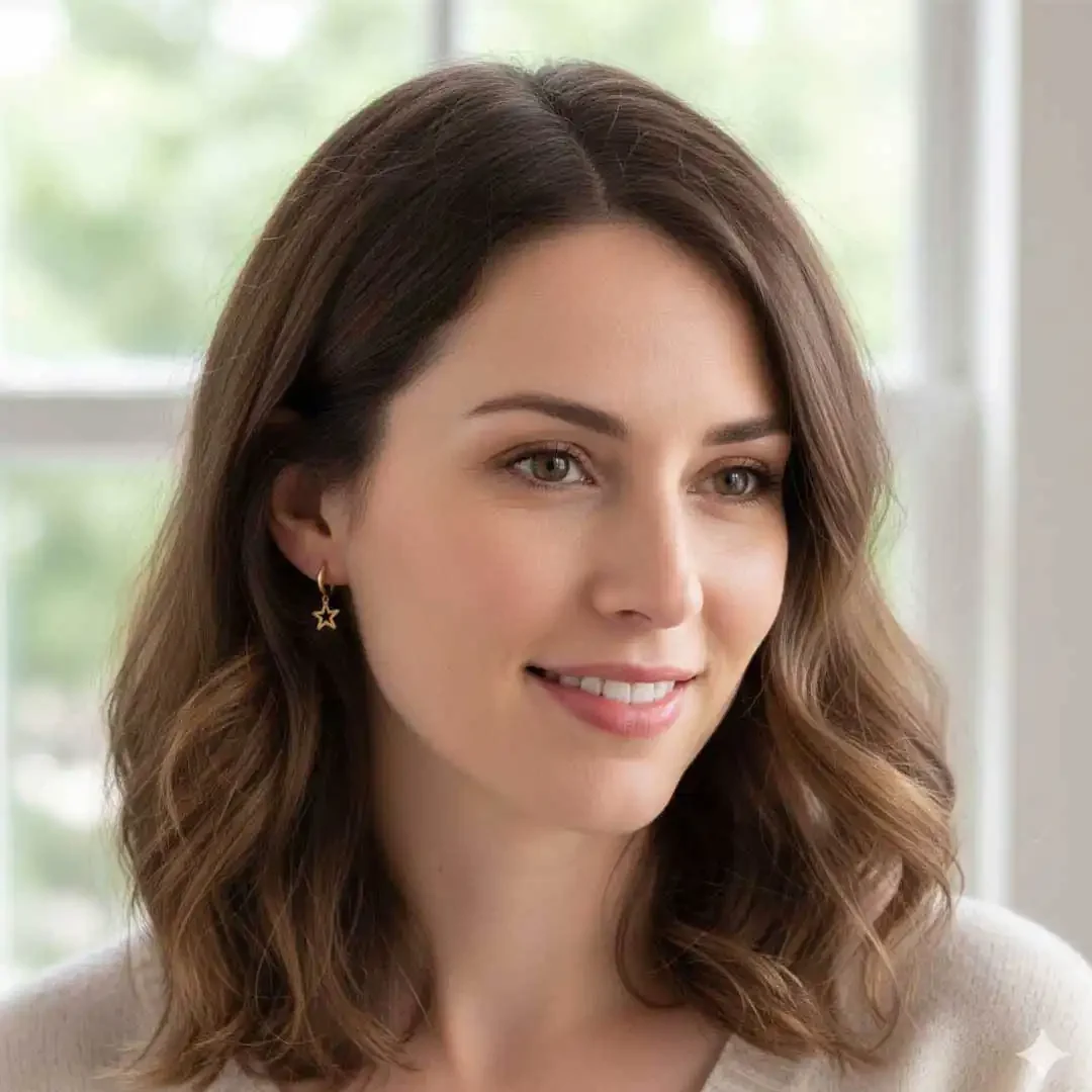 Boucles d’oreilles en acier inoxydable avec pendentifs étoile pailletée, disponibles en version dorée et argentée.