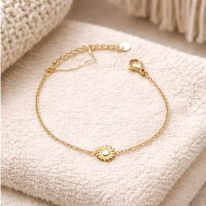 Bracelet enfant acier inoxydable bijou fille résistant