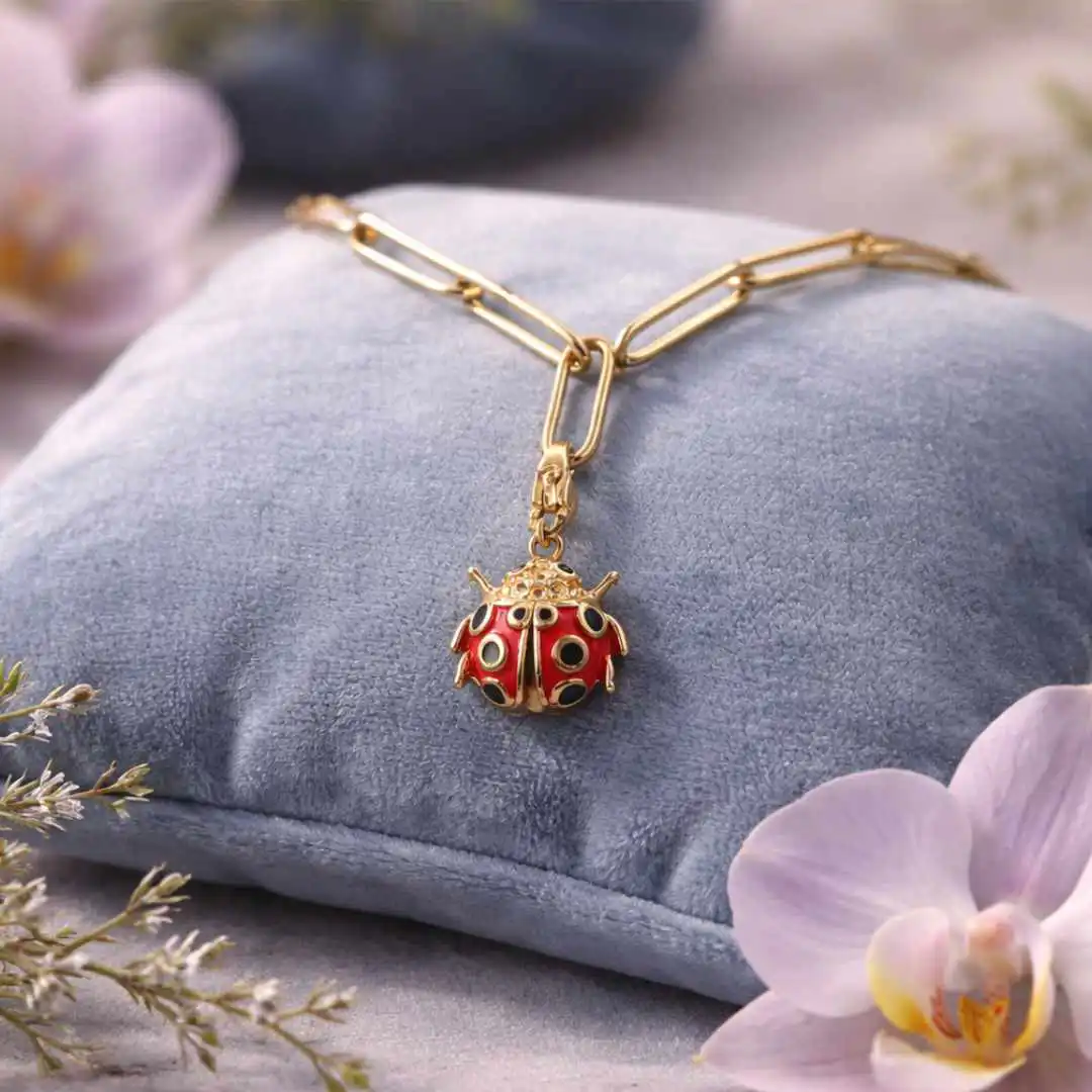 Charm en acier inoxydable pour personnaliser bracelet ou collier